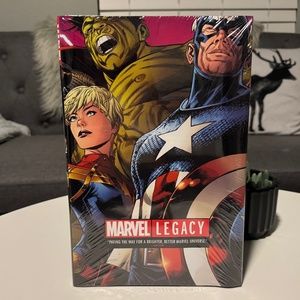 Marvel Legacy Captain America Hulk Iron Man Marvel HARD Cover Book New Sealed